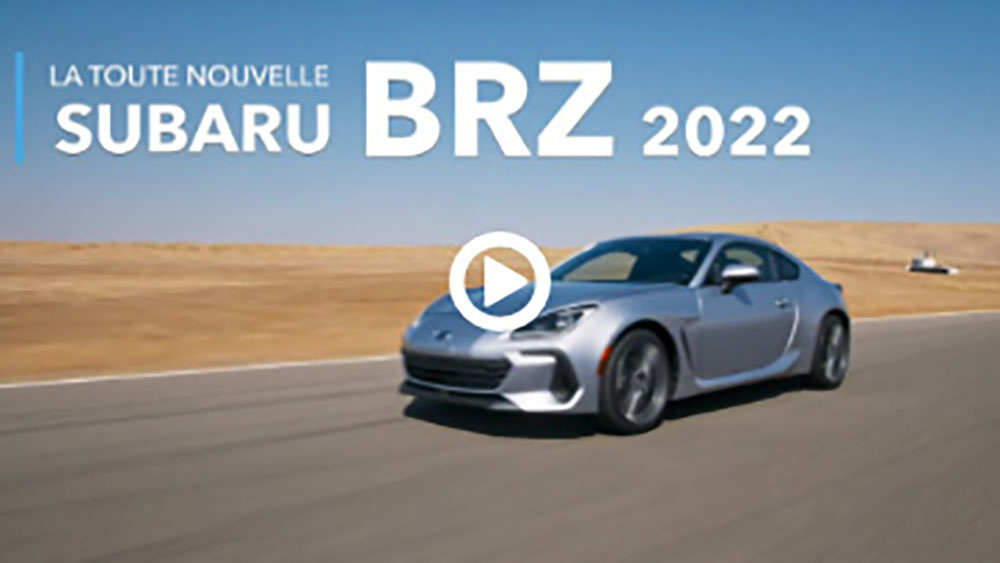La toute nouvelle Subaru BRZ 2022