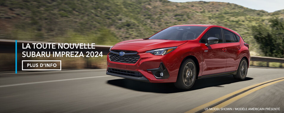 La toute nouvelle Subaru Impreza 2024 AWD à hayon